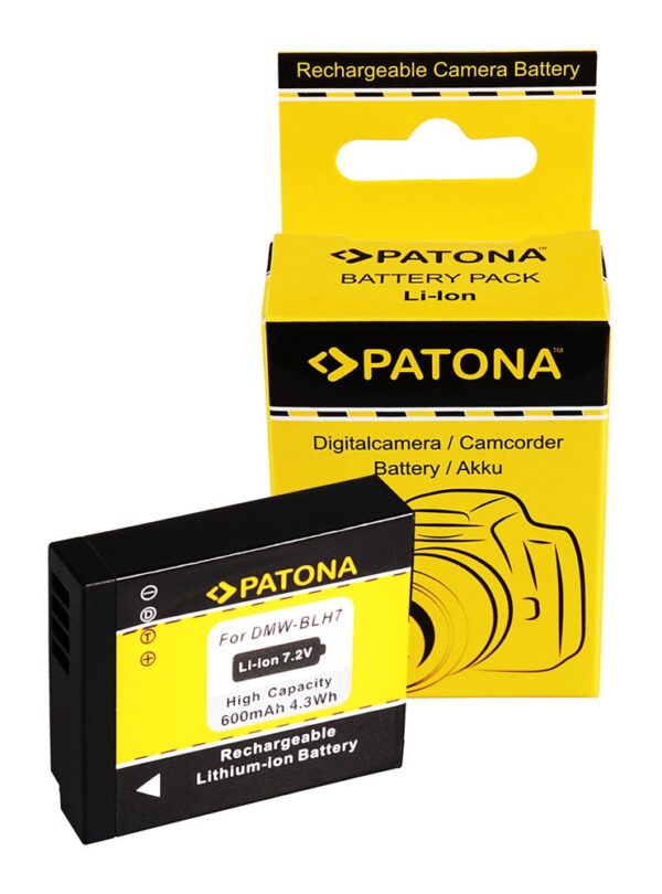 Battery Panasonic DMC-GM1 DMW-BLH7E GM1 BLH7E