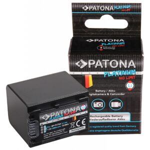 Platinum Battery Sony NP-FV100 FDR-AX40 FDR-AX45 FDR-CX680 NEX-VG30