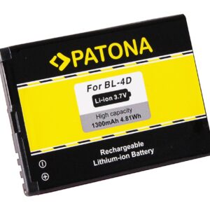 Battery Nokia E5 E5-00 E7 E7-00 N8 N8-00 N97 mini 808 Pure View BL-4D BL4D