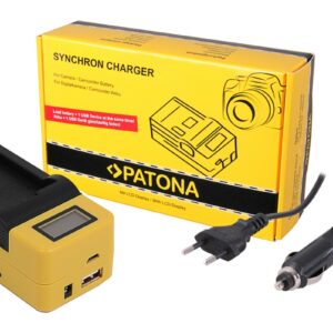 Synchron USB Charger Nikon ENEL25 EN-EL25 Z30 Z50 Z fc with LCD